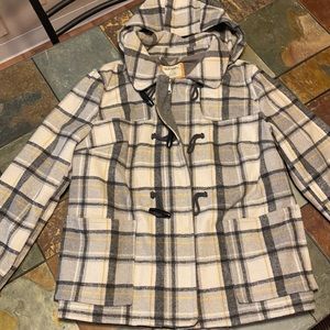 Old Navy hooded pea coat